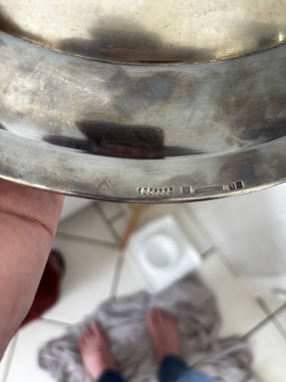 Image 1 of Silver-plated serving platter, company: Langguth