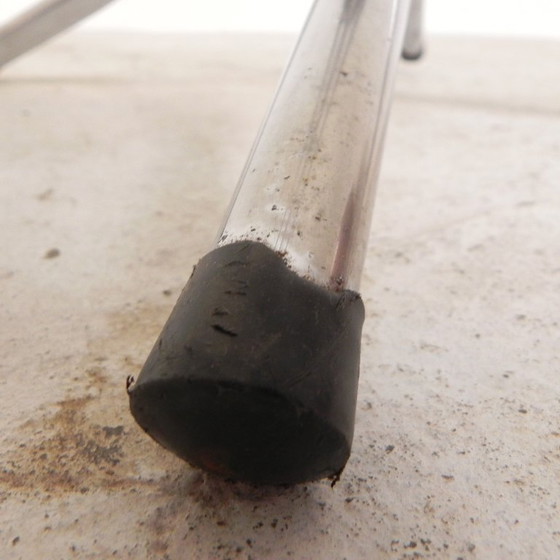 Image 1 of Rare chrome coat rack with colored balls, 1950s