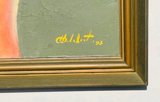 Image 1 of Tableau de Camille Delahaut, Nu « Jill » Vintage