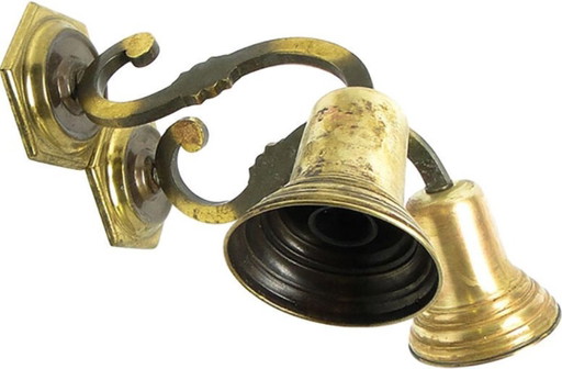 Vintage Eclectic Sconces, Poland, 1950s, Set of 2 – wandlampen, Brass (photo 2 of 9)