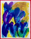 Jan Cremer - Tulipani, litografia