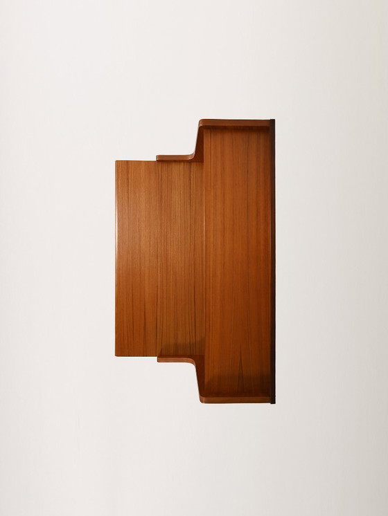 Image 1 of Secrétaire scandinavo con ripiano estraibile, anni '60