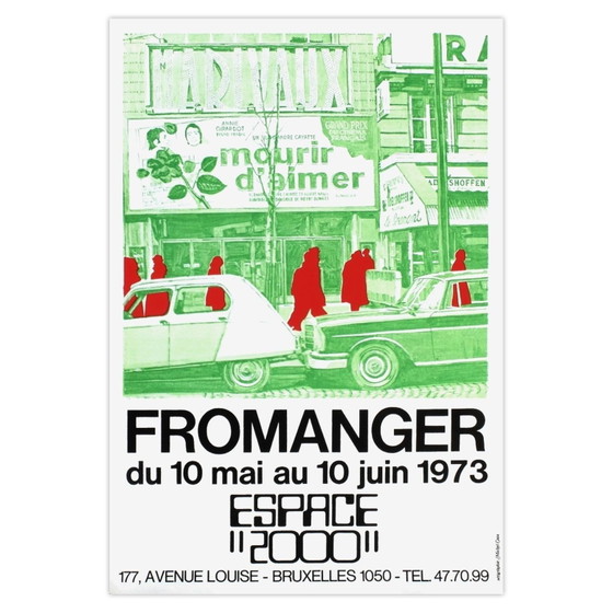 Gérard Fromanger Poster Expo 73 - Espace 2000 – Paper (photo 4 of 5)