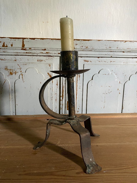 candelabro antiguo – Portavelas, Hierro (photo 6 of 14)