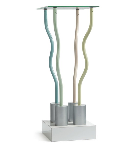 Image 1 of ETTORE SOTTSASS musealer Stehtisch „Strutture tremano“ MemphisMilano