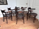 6x Thonet Stijl armstoelen