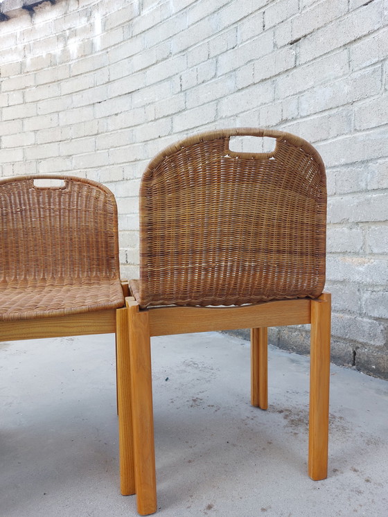 Image 1 of Four 1970s chairs by Luciano Bertoncini