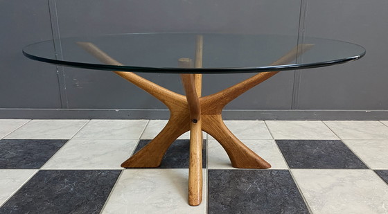 Image 1 of Modell T-118 Couchtisch von Illum Wikkelsø für Niels Eilersen, 1960er Jahre