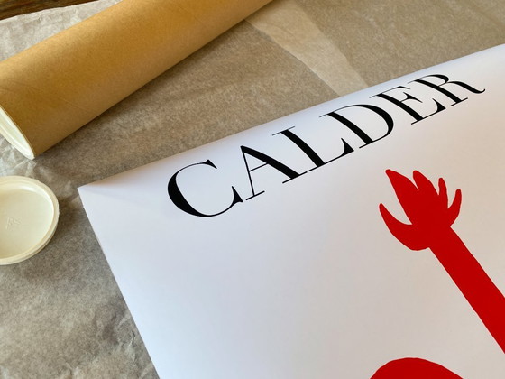 Image 1 of L'uomo tigre e l'uomo rosso (1965) - Poster di Alexandre CALDER - 50 × 70 cm