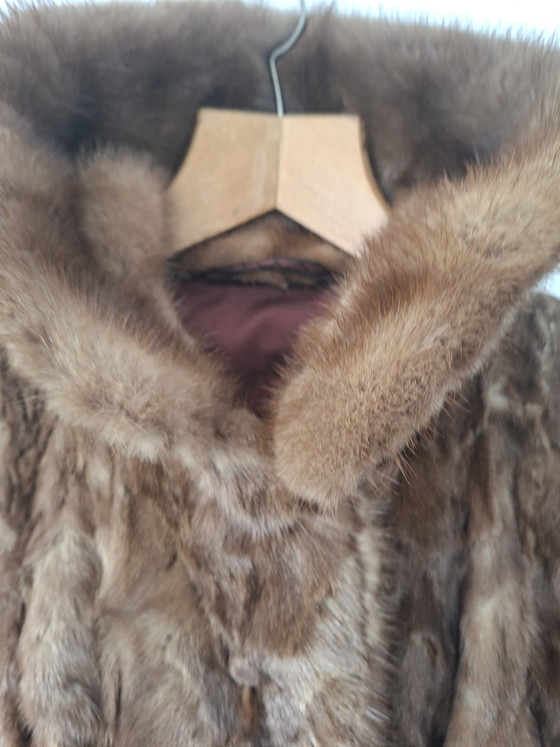 Image 1 of Nerts mantel, handgemaakt jaren 60/70