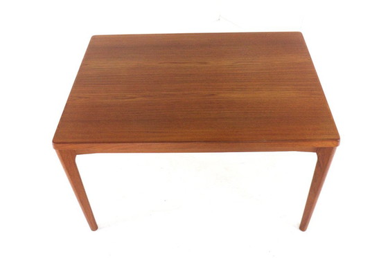 Image 1 of Henning Kjaernulf for Vejle rectangular extendable dining table Danish vintage
