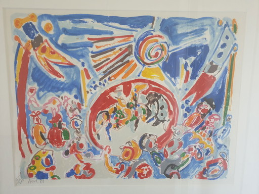 Armand Avril screen print Toros 88