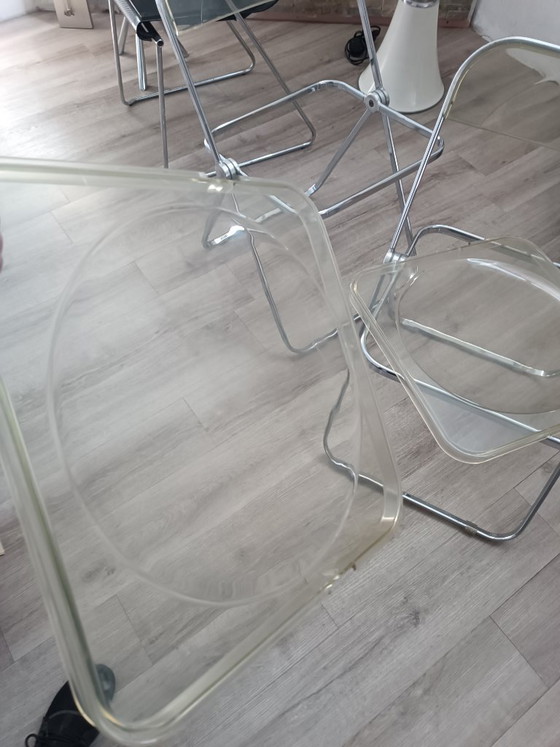 Image 1 of Plia stoelen van Giancarlo Piretti voor Anonima Castelli 1967 Originele Ed