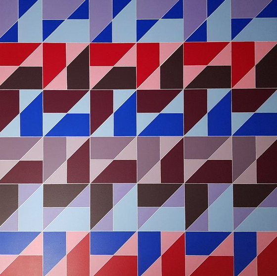 Modern abstract art - 6 x 24 - 20221014 – Paintings & Drawings, Canvas (photo 2 of 9)