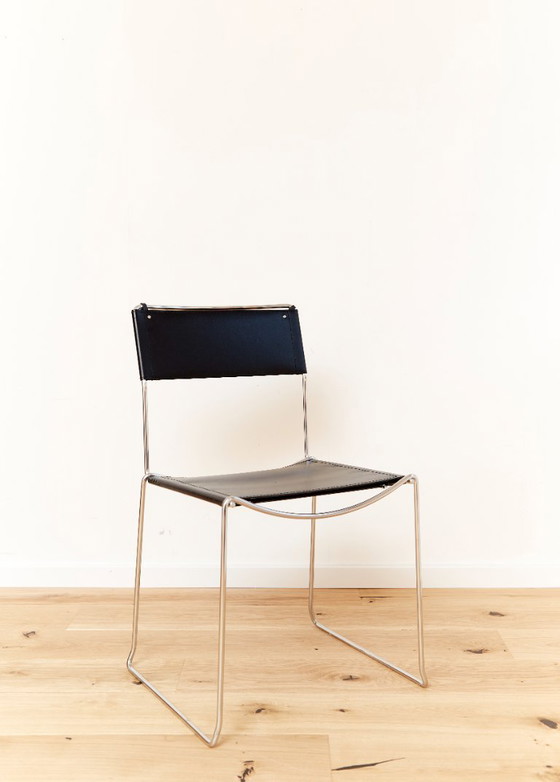 Chaises de salle à manger Giandomenico Belotti pour Alias ​​I, ensemble de 4 – Leather (photo 4 of 13)