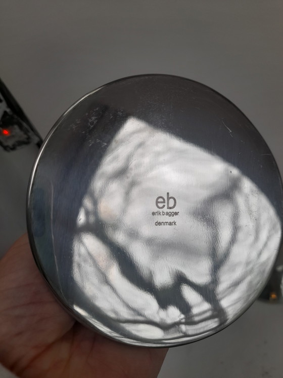 Image 1 of Drei dänische Kerzenleuchter, entworfen von Erik Bagger