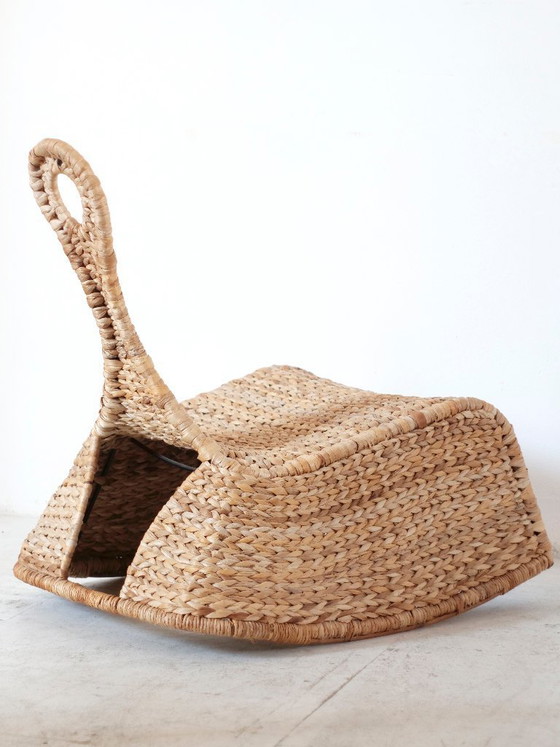 Image 1 of Vintage IKEA Gulhollmen rocking chair pair