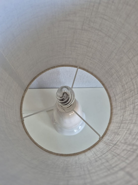 Image 1 of Stone Table Lamp François Chatain Style