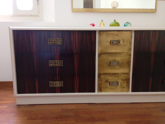 Image 1 of Credenza moderna di metà secolo di Luciano Frigerio, Italia, anni '70