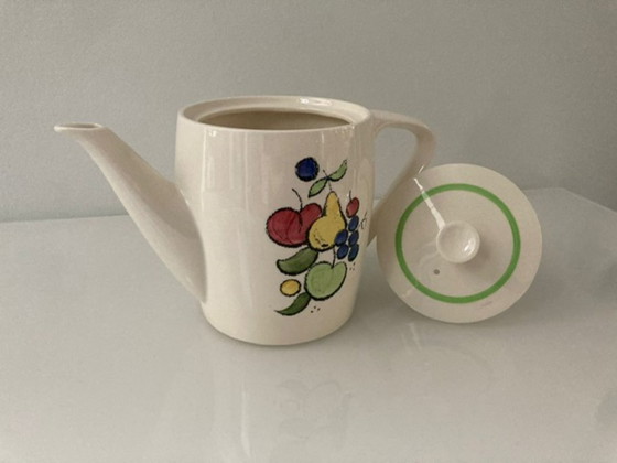 Image 1 of Vintage theepot Royal Sphinx met fruitdecor