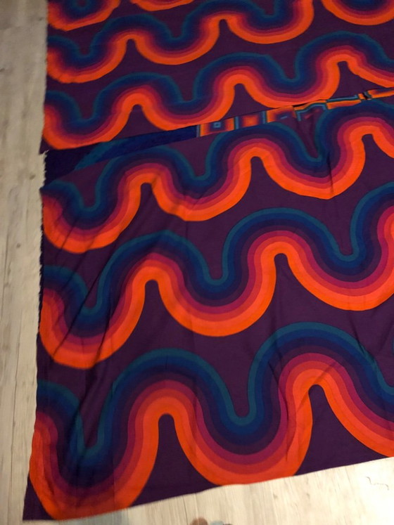 2 rideaux Verner Panton Mira X Curve multicolores – Objets déco, Cotton (photo 3 of 6)