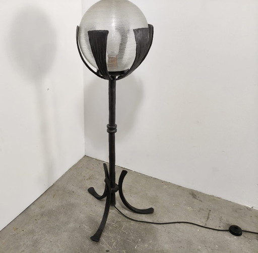 Brutalist design vloerlamp