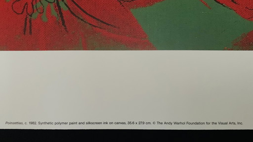 Andy Warhol, Gesigneerd Met Registratie In Impressum Copyright 'De Andy Warhol Foundation For The Visual Arts, Inc.' Offsetlitho