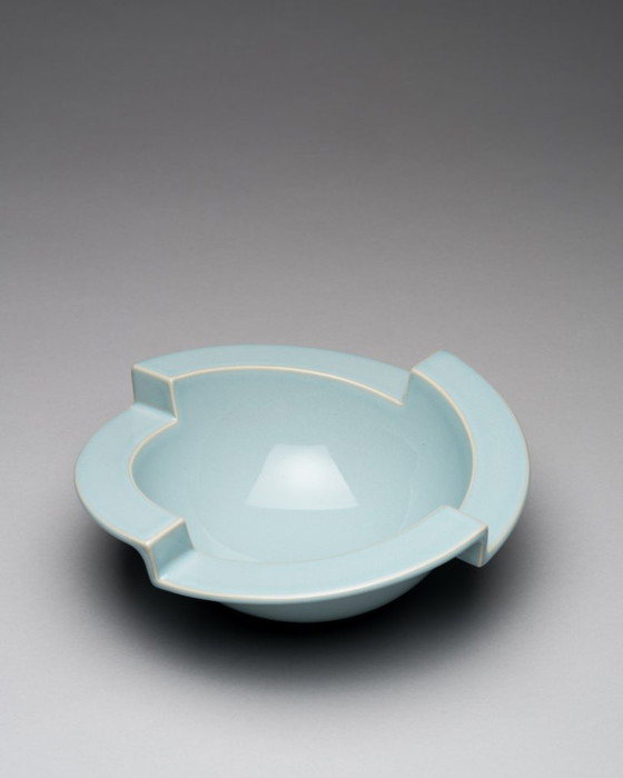 Image 1 of Bol y caja con tapa de porcelana de diseño Rosenthal, Jan van der Vaart, posmodernismo