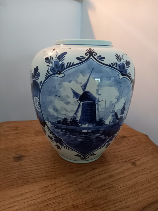 jarrón de Delft