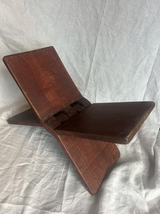 Opklapbaar lees standaard koffietafel boekenstandaard boekensteun brutalistisch koranstandaard