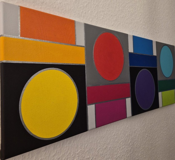 Art abstrait moderne - peintures : 20260606 – Peintures et dessins, Canvas (photo 7 of 8)