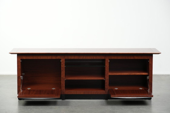 Image 1 of Art Deco design dressoir/ tv meubel van Schuitema uit de Decoforma serie