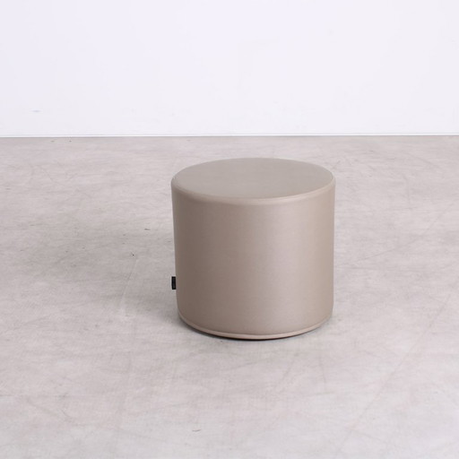 Pouf Softline Drum Small High taupe