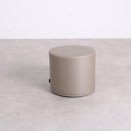 Image 1 of Pouf Softline Drum Small High taupe