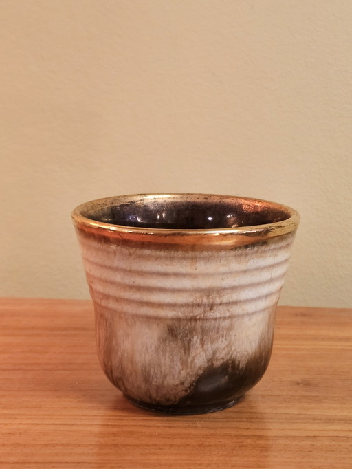 Maceta vintage de Alemania Occidental