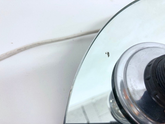 Image 1 of 2 lampade da parete Fischer Leuchten Lampade a Ufo in vetro a specchio design anni '70-'80