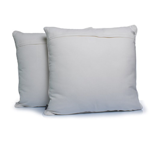 Eichholtz, Dos cojines Ribeira en beige y blanco – kussentjes, Polyester (photo 2 of 5)