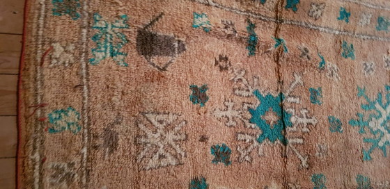 Image 1 of Handgeknüpfter Berberteppich aus Wolle, 263 x 170 cm