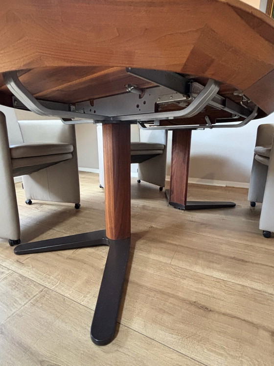 Team7 Girado Dining table – Metal, Wood (photo 3 of 5)