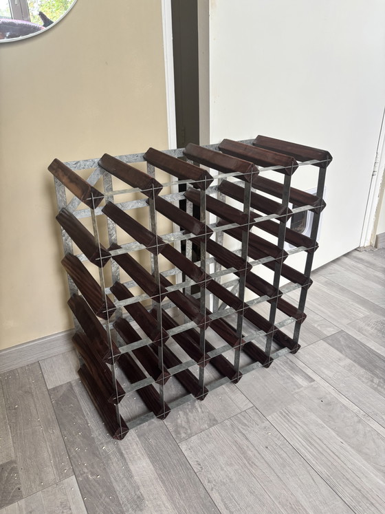 Portabottiglie vintage – Metal, Wood (photo 4 of 5)