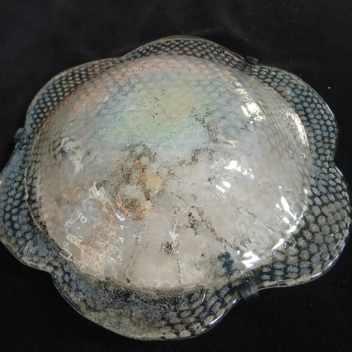 Prachtige grote plafond- of wandlamp van Muranoglas, Italië