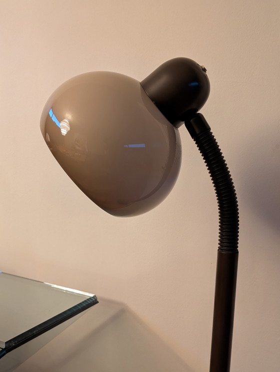 Image 1 of Lampada da terra a forma di fungo in stile Mid-Century Modern Space Age di Hala Zeist, colore marrone.