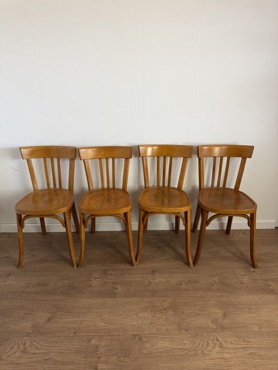 Image 1 of 4 Baumann bistro chairs