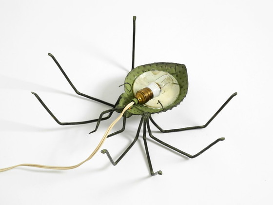 Image 1 of Bellissima lampada da parete italiana "Spider" in stile Mid-Century Modern realizzata in metallo