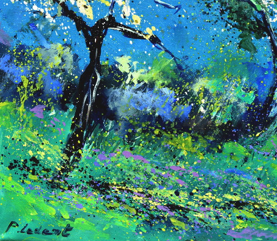 Image 1 of Two Trees in Spring