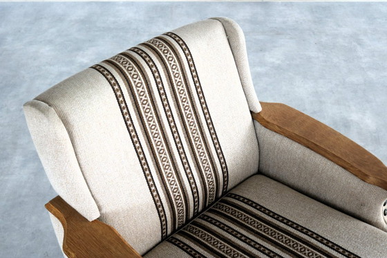 Image 1 of Brutalist Deense fauteuil 