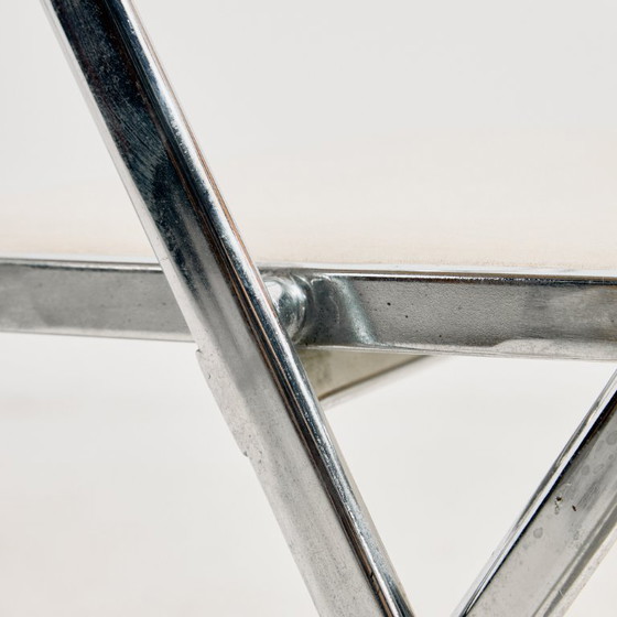 Silla Aprilina MK11611 diseñada por Gae Aulenti para Zanotta, juego de 4 – Sillas plegables, Metal (photo 9 of 14)