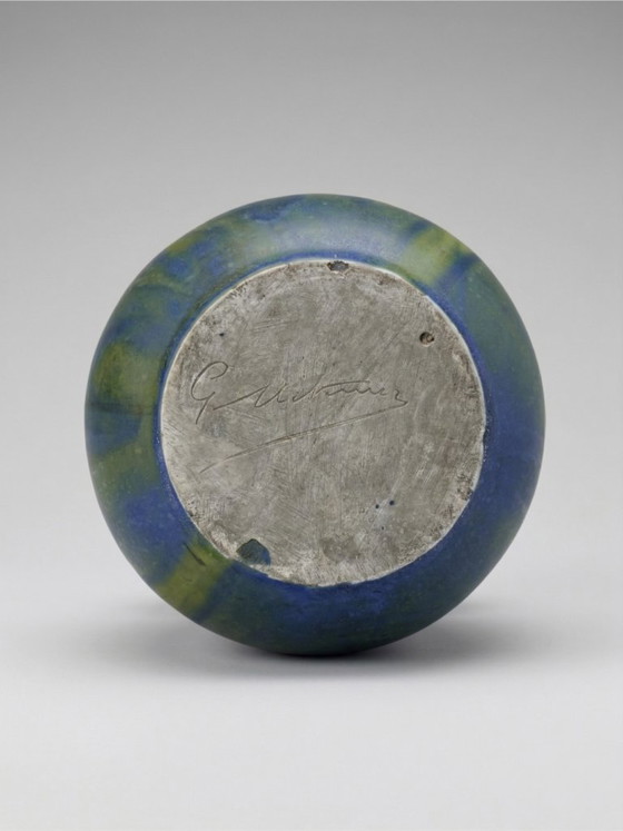 Image 1 of Art ceramic vase signed G. Méténier, France, circa 1960–1970