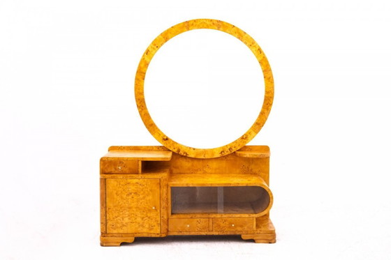 Image 1 of Tocador Art Déco único, Polonia, hacia 1930.