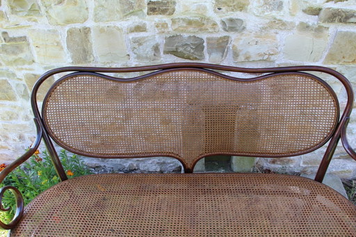 Panca firmata Thonet n. 5, anni 1880